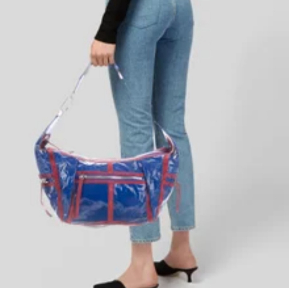 Isabel Marant Neway Day Hobo cobalt and maroon. Price FIRM - Picture 11 of 11